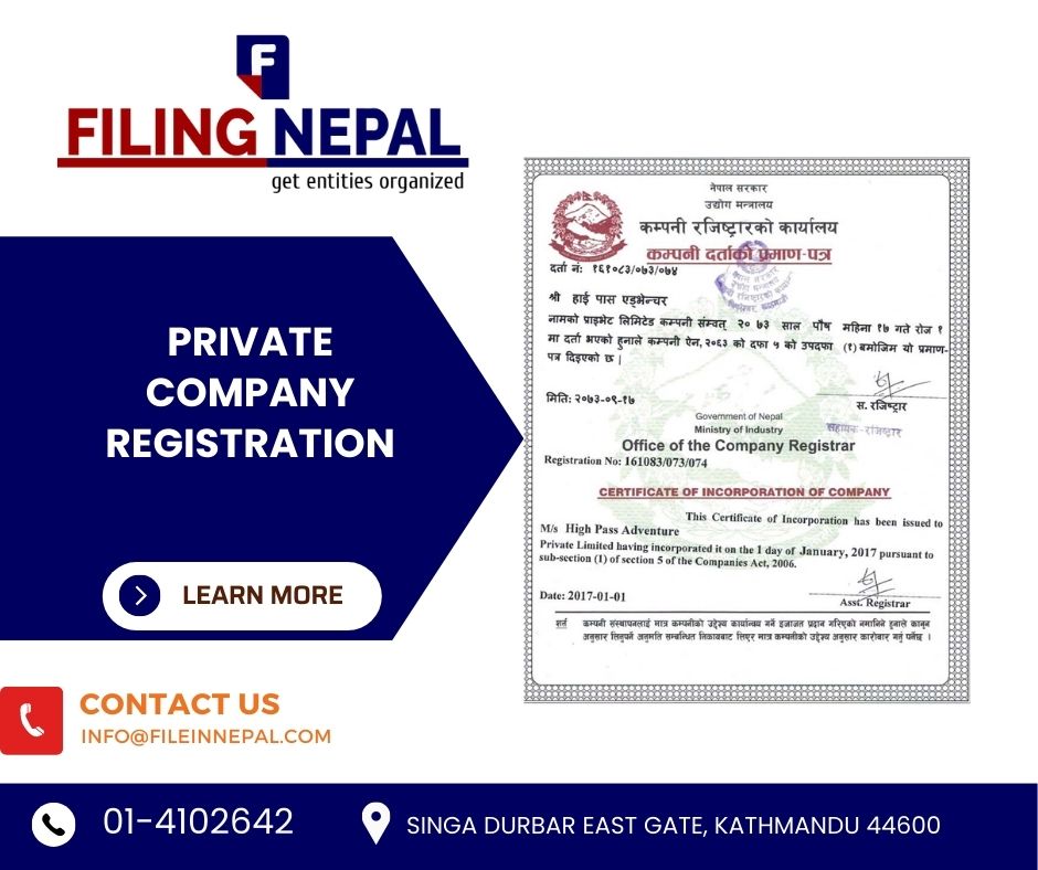 Private Company Registration